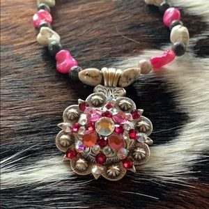 Large bling necklace